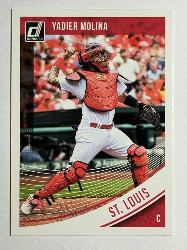 2018 Donruss #176 Yadier Molina