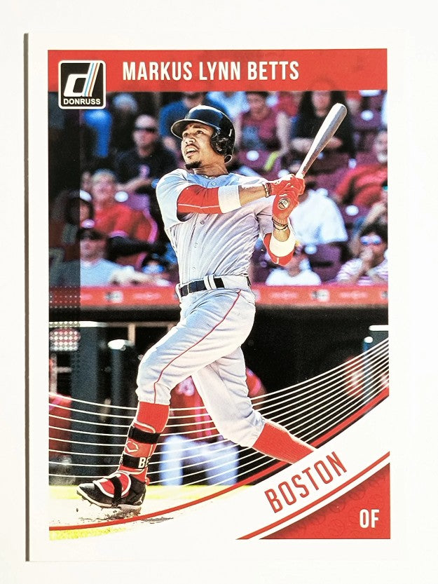 2018 Donruss #191 Mookie Betts