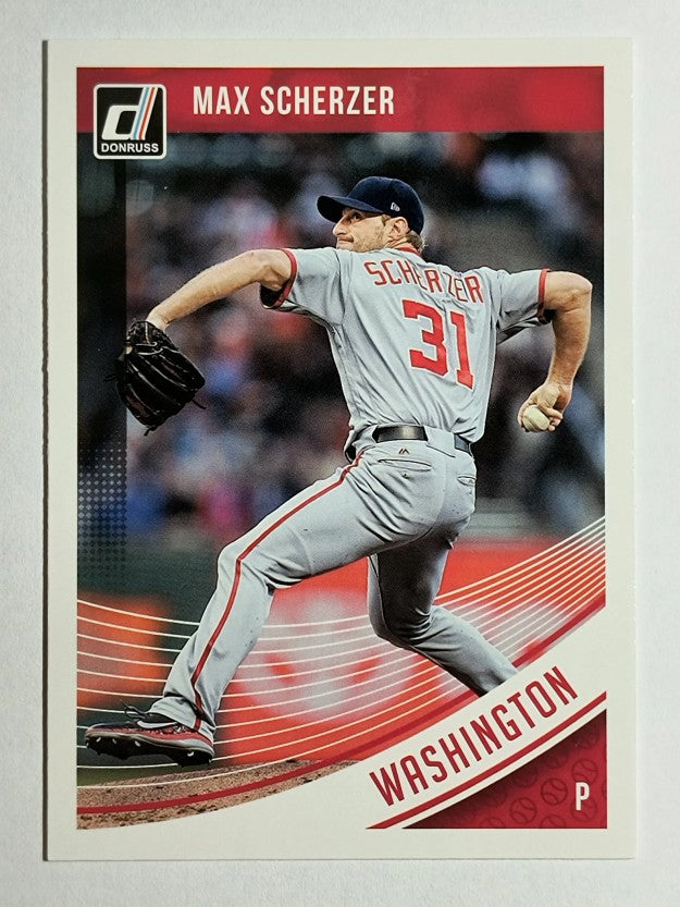 2018 Donruss #193 Max Scherzer