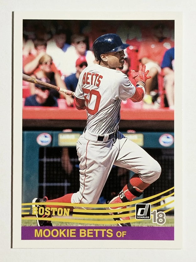 2018 Donruss #226 Mookie Betts RETRO