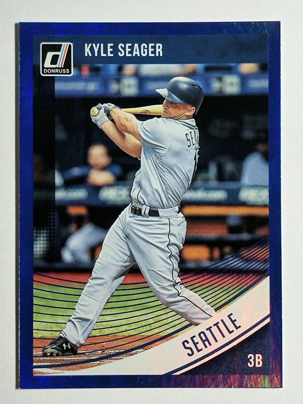 2018 Donruss Holo Blue #170 Kyle Seager