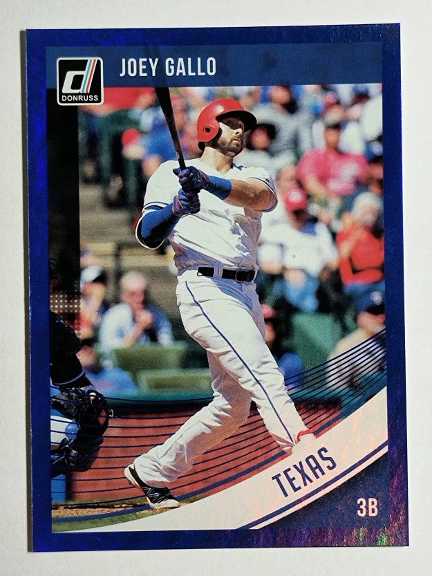 2018 Donruss Holo Blue #184 Joey Gallo