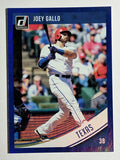 2018 Donruss Holo Blue #184 Joey Gallo