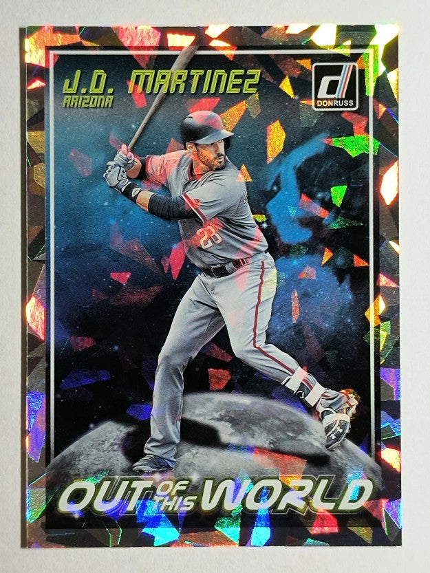 2018 Donruss Out of this World Crystals #OW8 J.D. Martinez