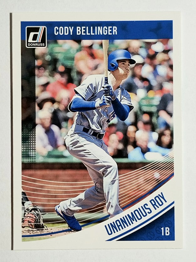 2018 Donruss Variations #149A Cody Bellinger/Unanimous ROY