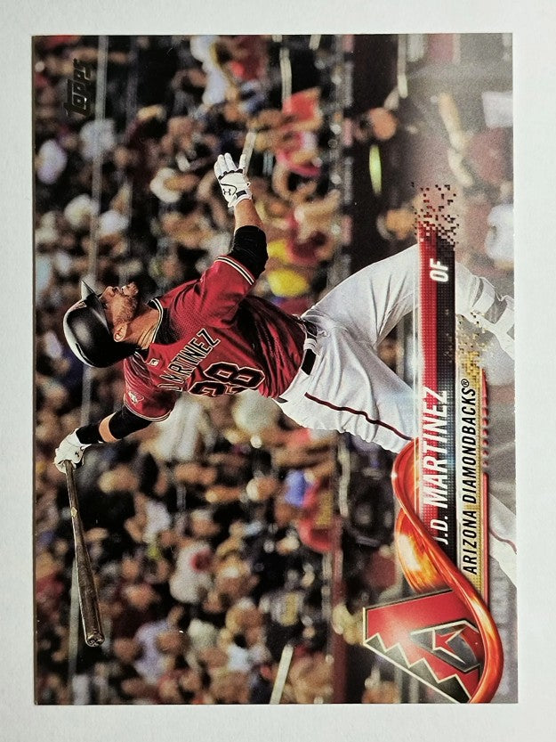 2018 Topps #257 J.D. Martinez