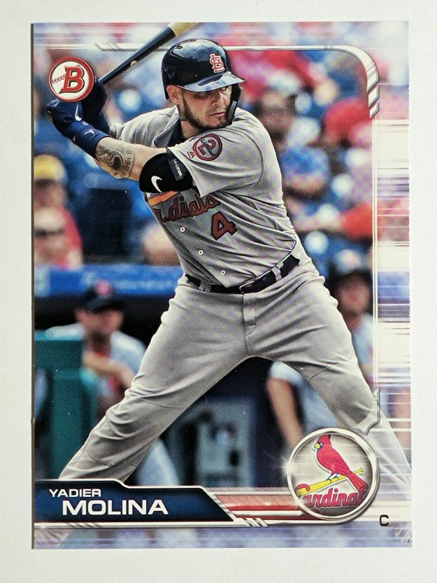 2019 Bowman #36 Yadier Molina