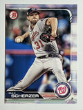 2019 Bowman #71 Max Scherzer