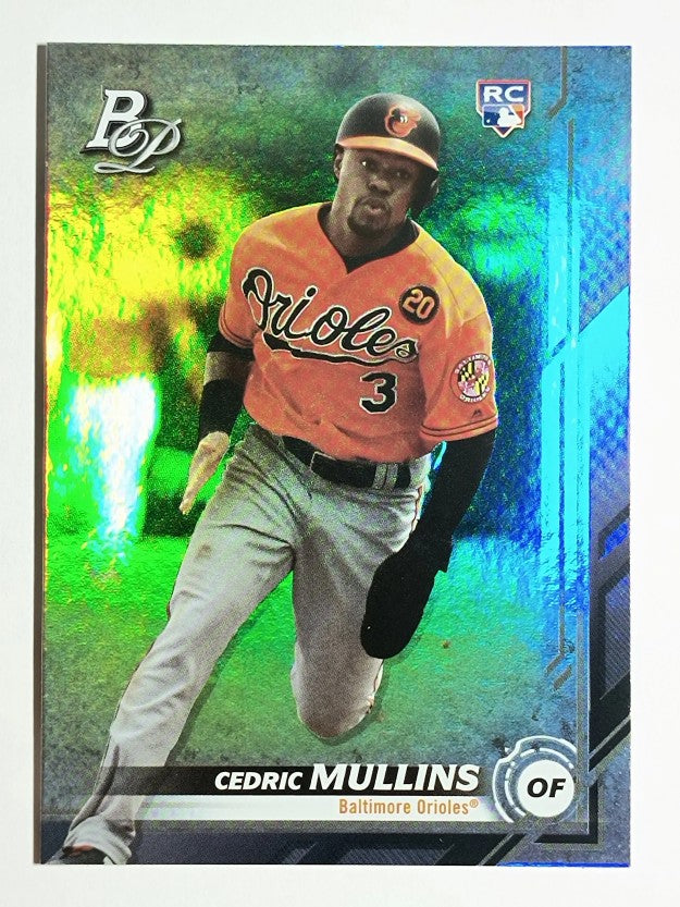 2019 Bowman Platinum #59 Cedric Mullins RC
