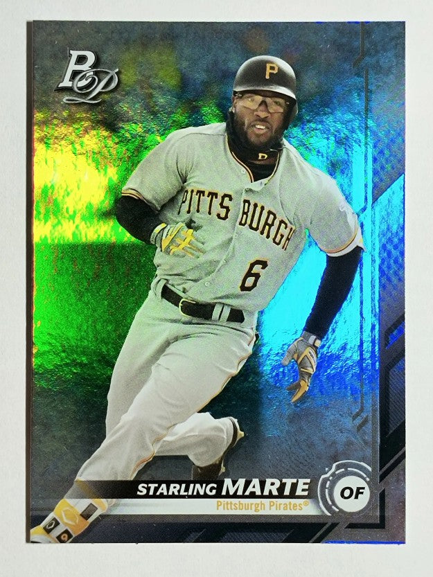 2019 Bowman Platinum #68 Starling Marte