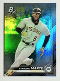 2019 Bowman Platinum #68 Starling Marte