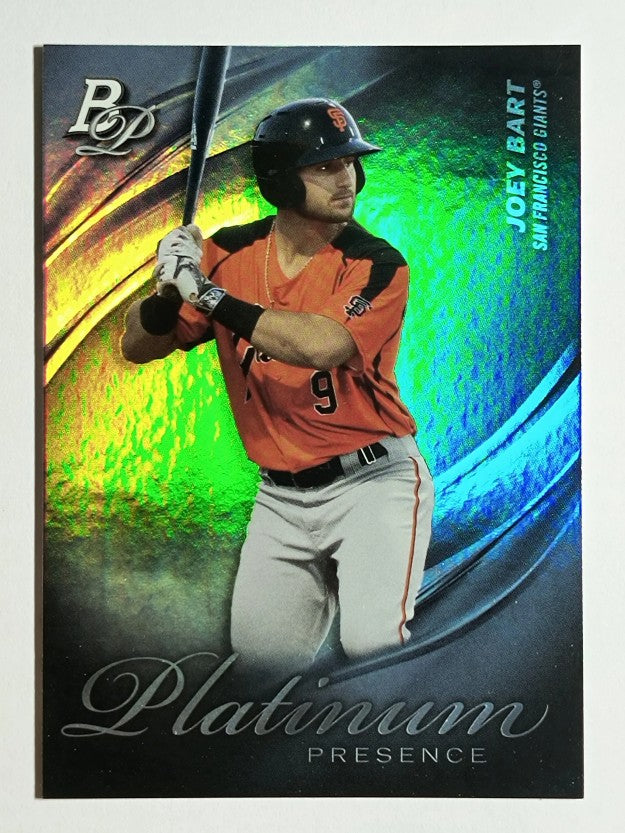 2019 Bowman Platinum Platinum Presence #PP6 Joey Bart