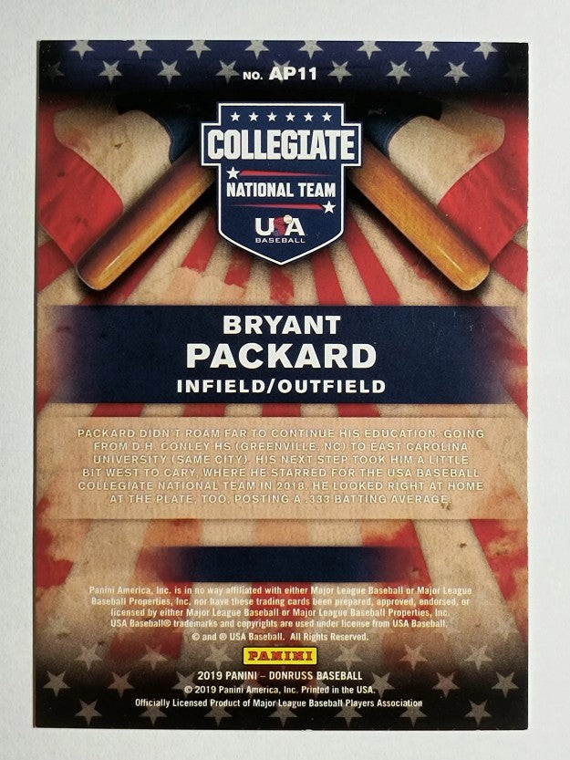 2019 Donruss American Pride #11 Bryant Packard