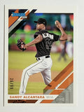 2019 Donruss Holo Back #198 Sandy Alcantara