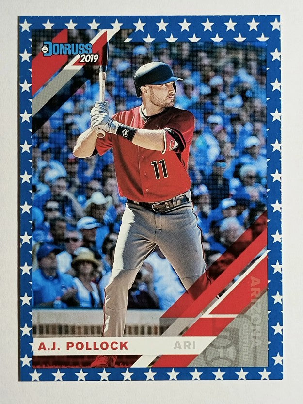 2019 Donruss Independence Day #75 A.J. Pollock