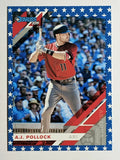 2019 Donruss Independence Day #75 A.J. Pollock