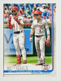 2019 Topps #145 NL Nails/Bryce Harper/Scooter Gennett