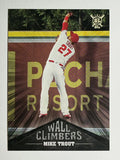 2019 Topps Big League Wall Climbers #WC10 Mike Trout