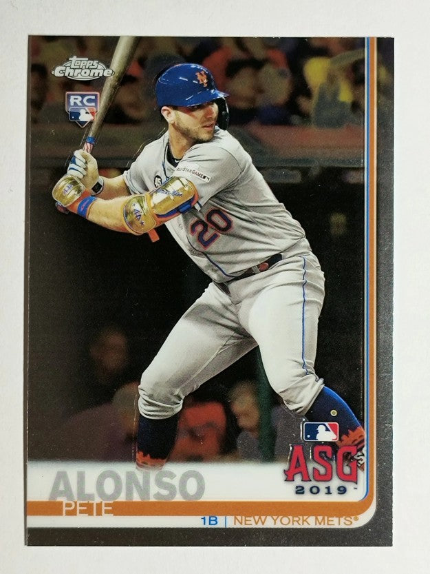 2019 Topps Chrome Update #86 Pete Alonso AS