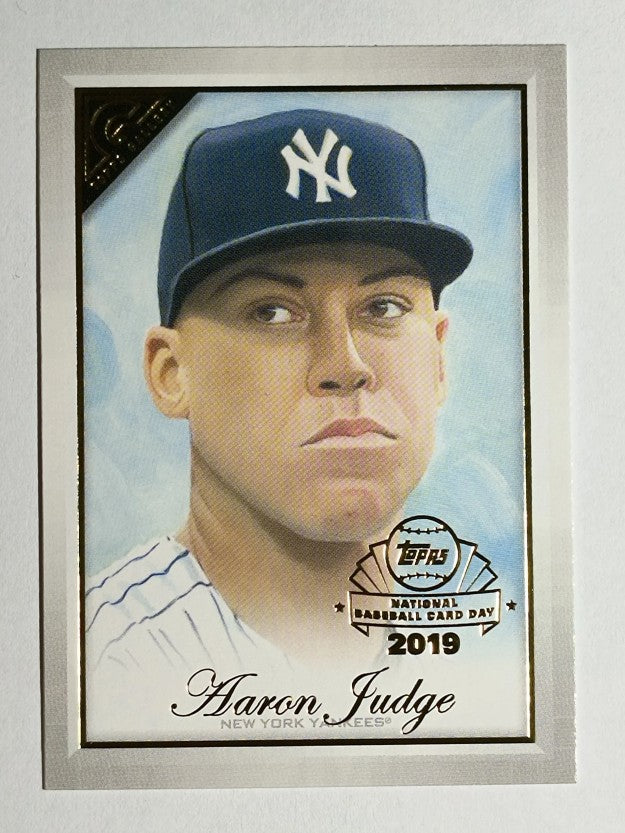 2019 Topps Gallery National Baseball Card Day #GPAJ Aaron Judge
