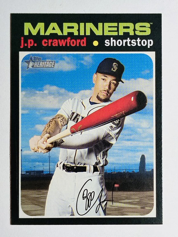 2020 Topps Heritage #353 J.P. Crawford