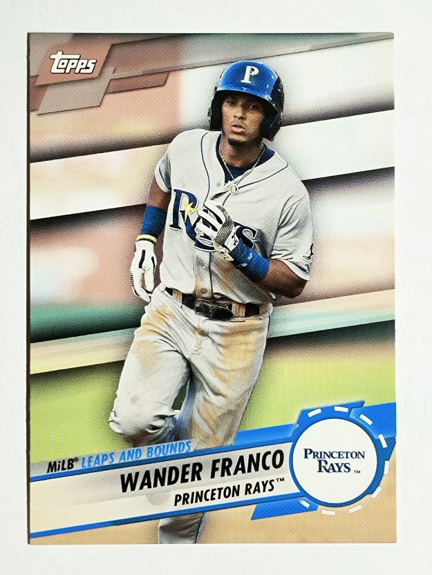 2019 Topps Pro Debut MILB Leaps and Bounds #LBWF Wander Franco