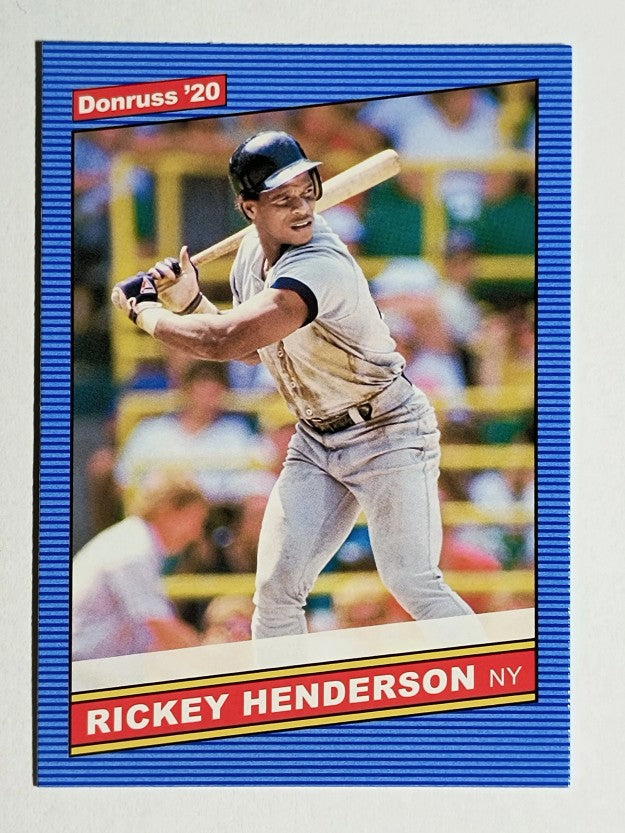 2020 Donruss #219 Rickey Henderson RETRO