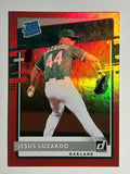 2020 Donruss Holo Red #34 Jesus Luzardo RR