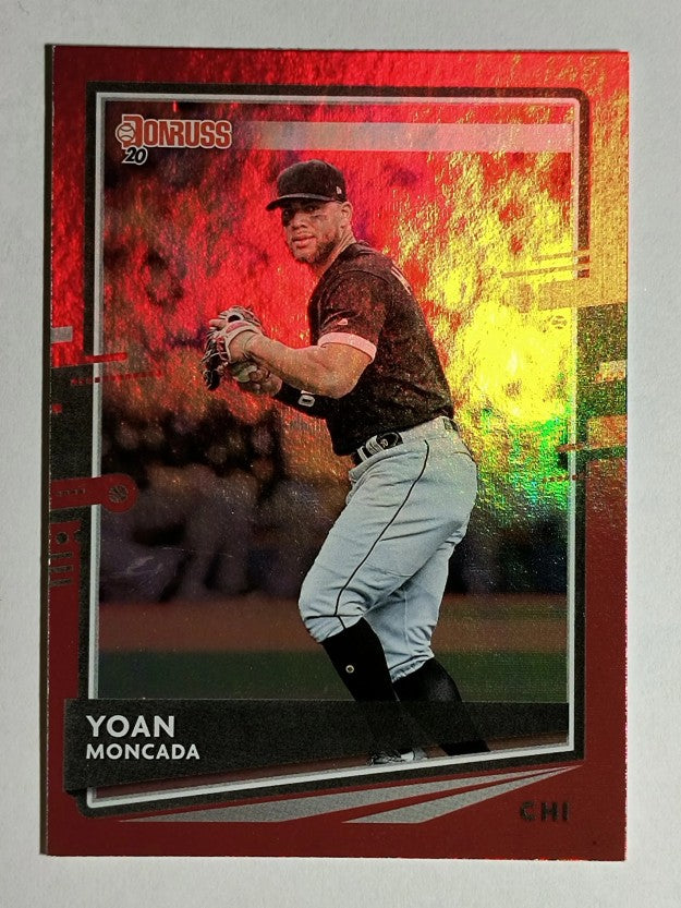 2020 Donruss Holo Red #145 Yoan Moncada