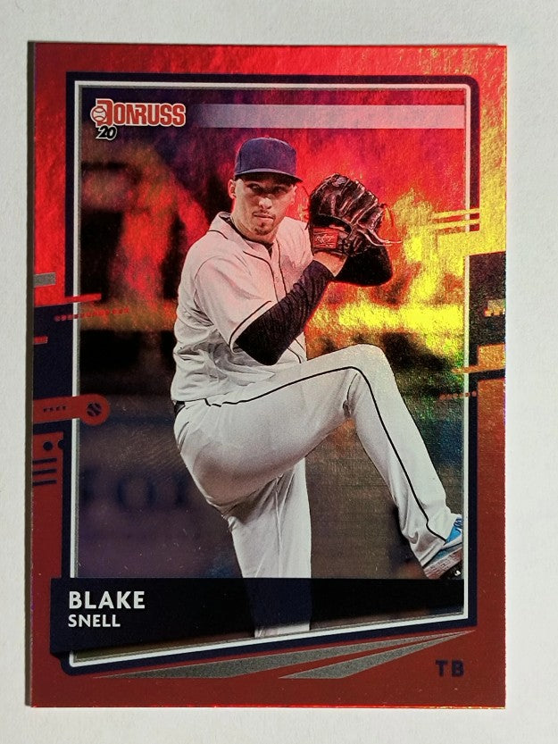2020 Donruss Holo Red #175 Blake Snell