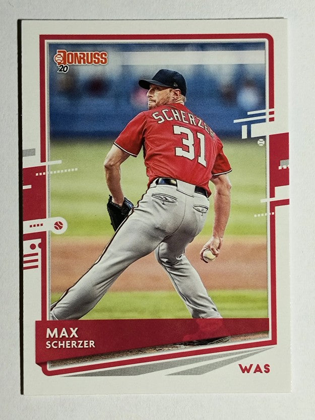 2020 Donruss Variations #123 Max Scherzer