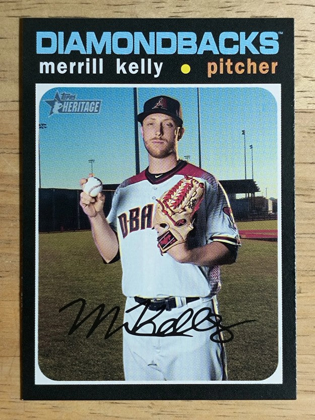 2020 Topps Heritage #361 Merrill Kelly