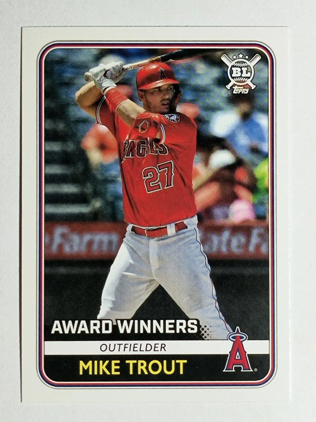 2020 Topps Big League #285 Mike Trout AW