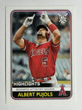 2020 Topps Big League #289 Albert Pujols HL