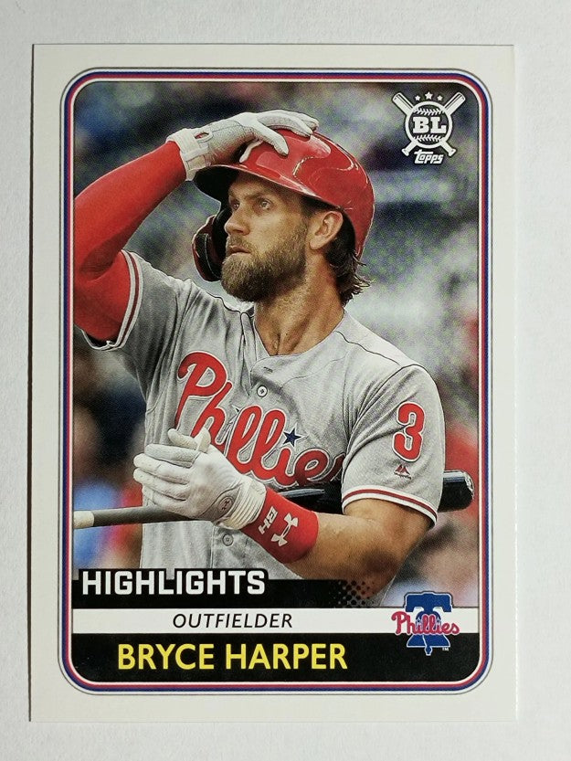 2020 Topps Big League #290 Bryce Harper HL