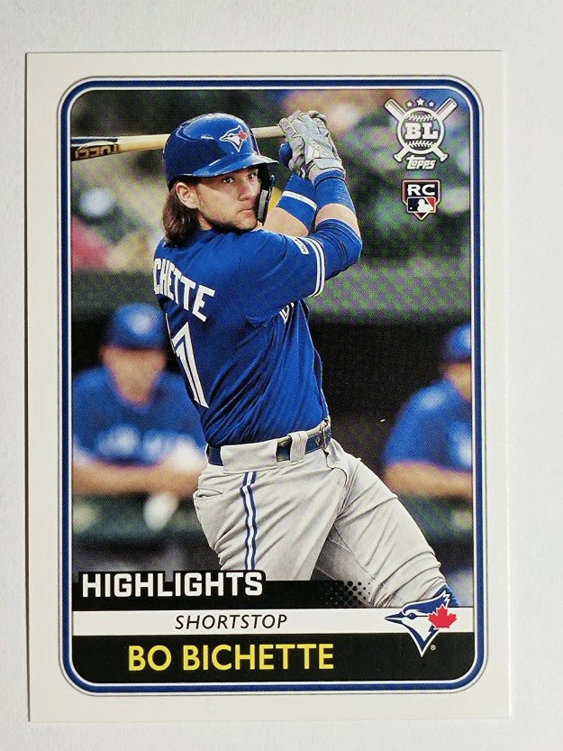2020 Topps Big League #292 Bo Bichette HL