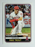 2020 Topps Big League #293 Mike Trout HL (NM)