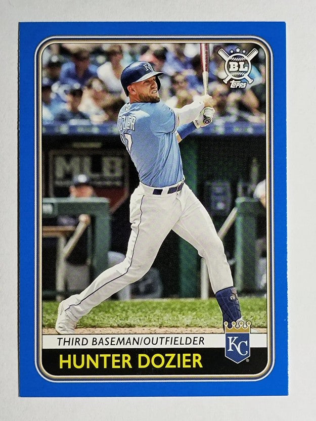 2020 Topps Big League Blue #96 Hunter Dozier