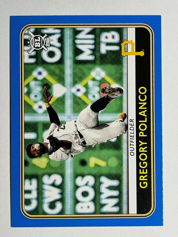 2020 Topps Big League Blue #224 Gregory Polanco