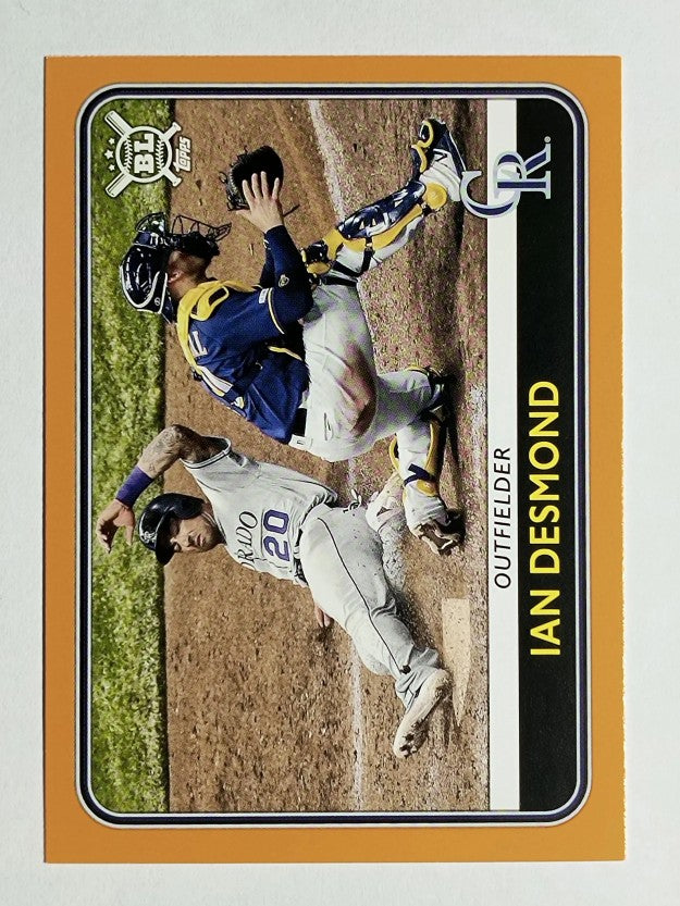2020 Topps Big League Orange #80 Ian Desmond