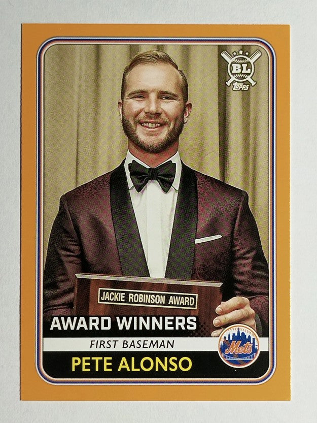 2020 Topps Big League Orange #271 Pete Alonso AW