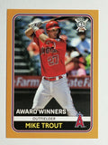 2020 Topps Big League Orange #285 Mike Trout AW