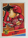 2020 Topps Big League Star Caricature Reproductions #SCOMT Mike Trout