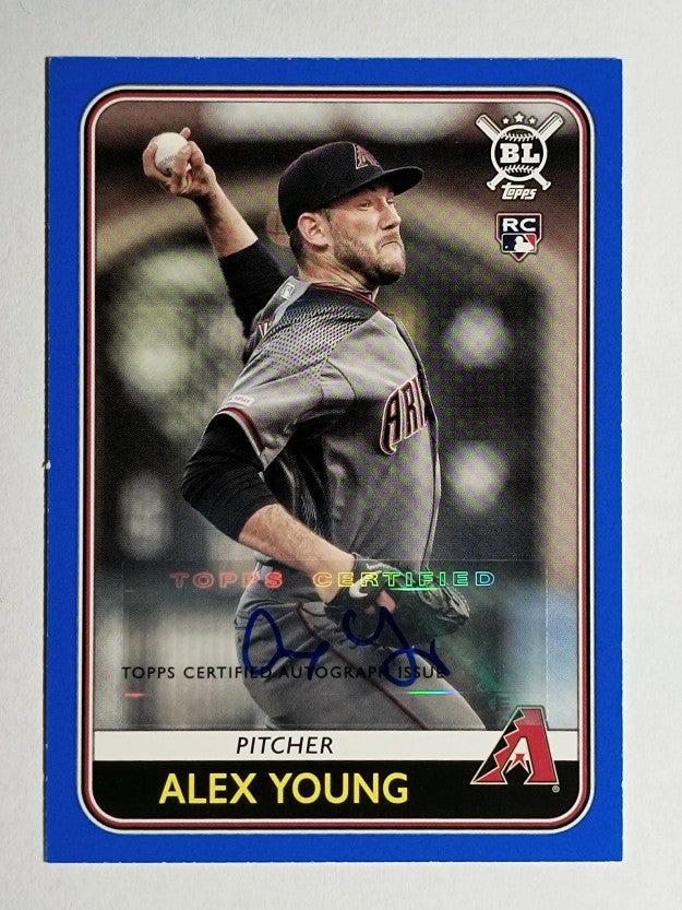 2020 Topps Big League Veteran and Rookie Autographs #24 Alex Young (NM)