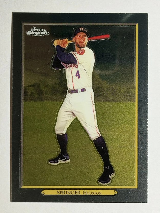 2020 Topps Turkey Red '20 Chrome #TRC100 George Springer