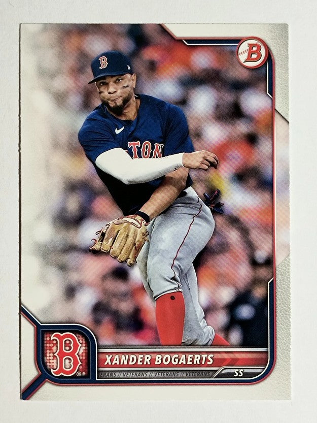 2022 Bowman #15 Xander Bogaerts