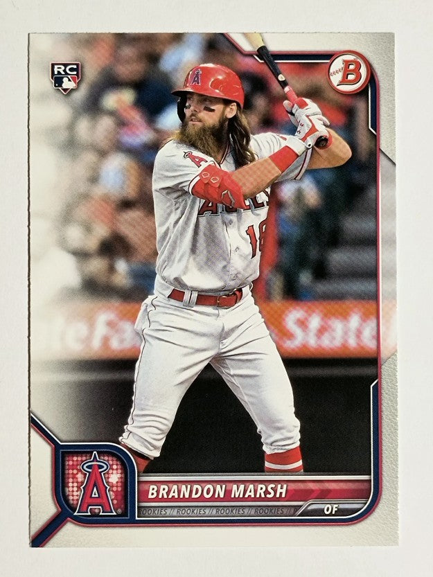 2022 Bowman #81 Brandon Marsh RC