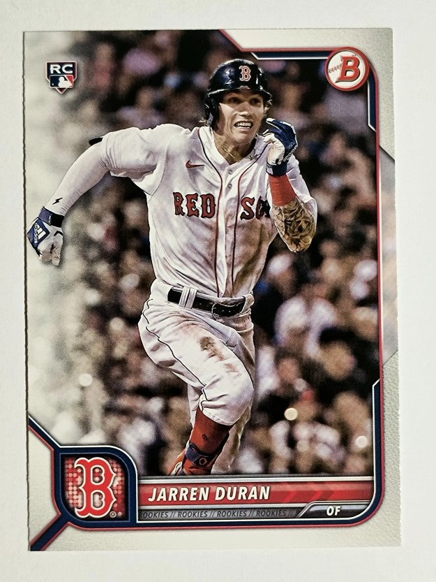 2022 Bowman #84 Jarren Duran RC