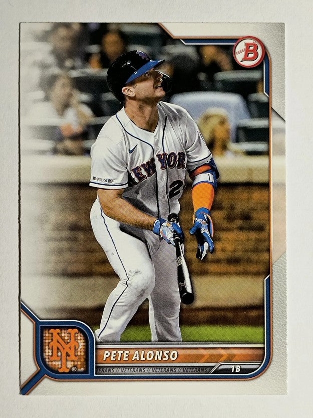 2022 Bowman #87 Pete Alonso