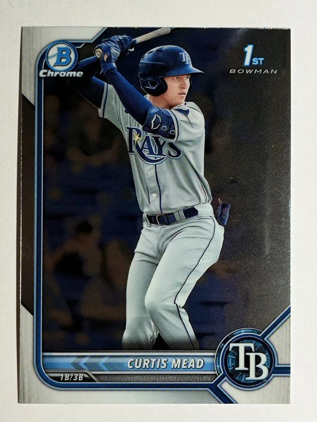 2022 Bowman Chrome Prospects #BCP10 Curtis Mead